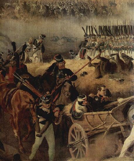 Peter von Hess Die Schlacht bei Borodino oil painting image